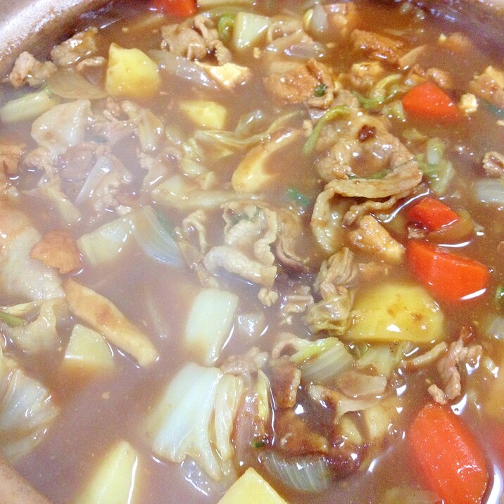 簡単美味しい♪「カレー鍋」o(^▽^)o